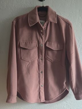 Abercrombie & Fitch Rose Utility Fleece Jacket